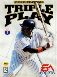 Triple Play Gold Sega Genesis  box art